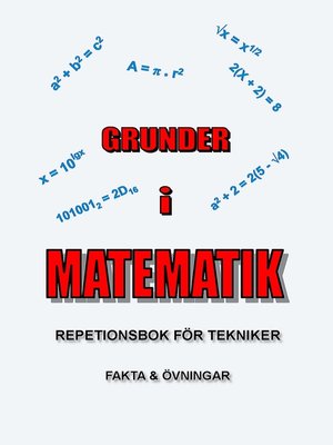 cover image of Grunder i Matematik